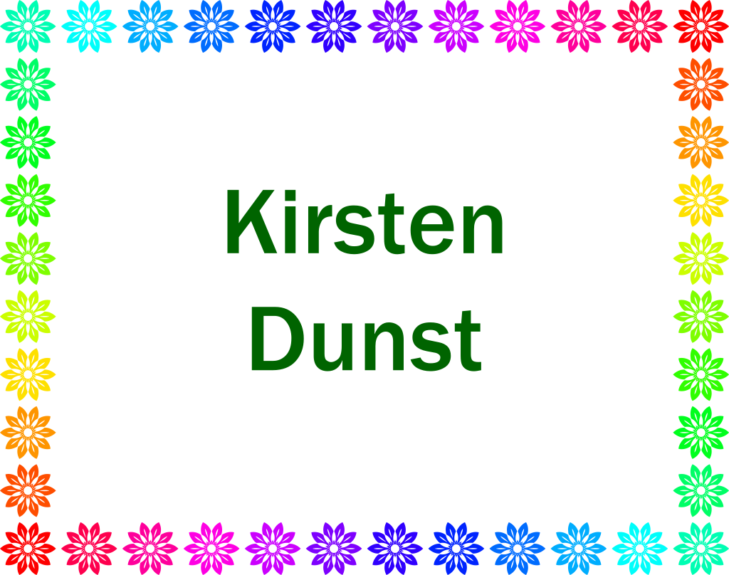Kirsten Dunst fotka, fotečka